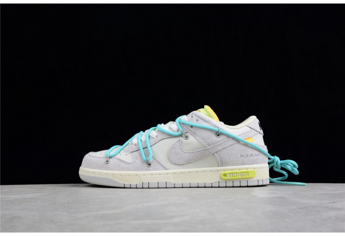 nike dunk low ow lot 14 - dj0950-106