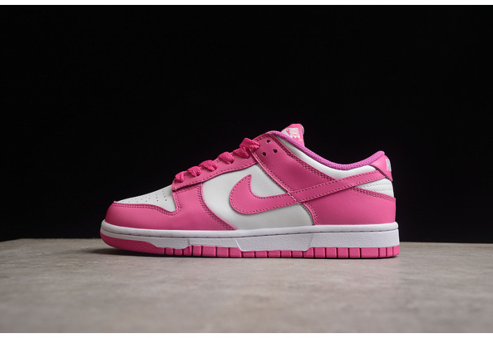 nike dunk low gs “active fuchsia  fj0704-100