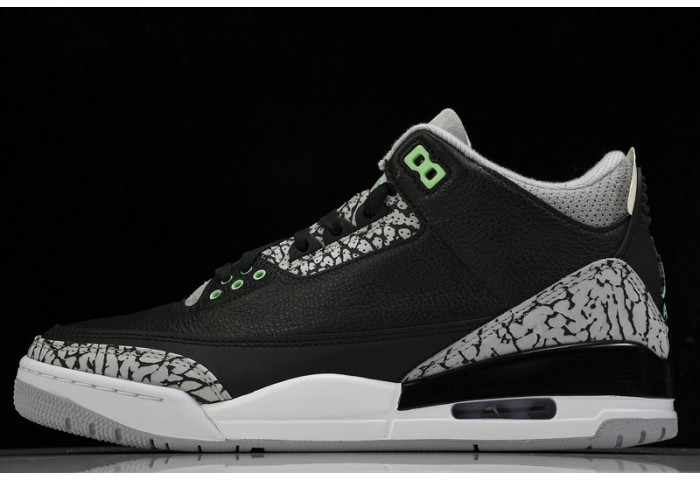 air jordan 3 retro  "green glow"  ct8532-031