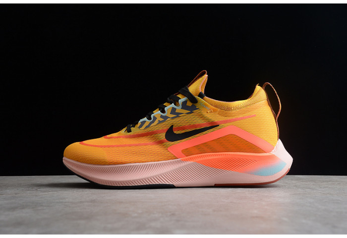 nike zoom fly 4 university gold magma orange   do2421-739