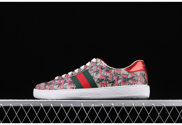 gc ace embroidered low-top