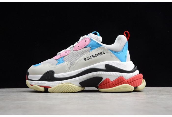 balenga triple s white blue (w) 524039 w09oh 4196