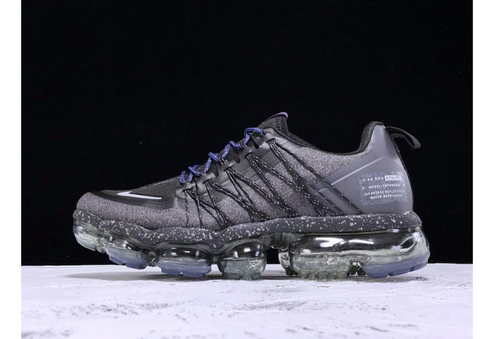 nike air vapormax run utility black reflect silver (w) aq8811-001