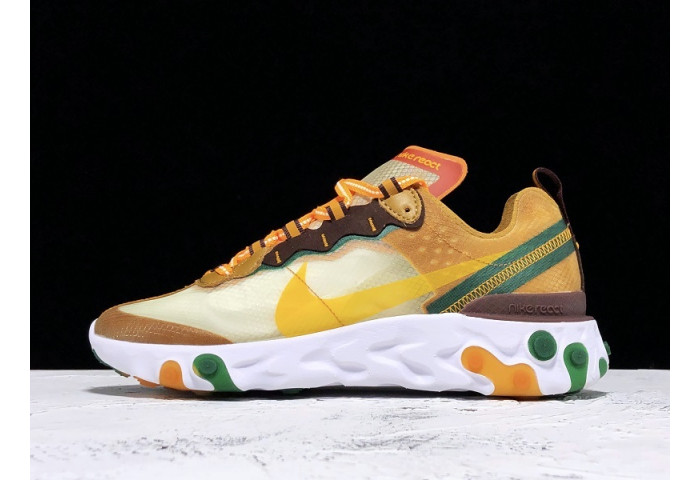 nike react element 87 orange peel cj6897-113