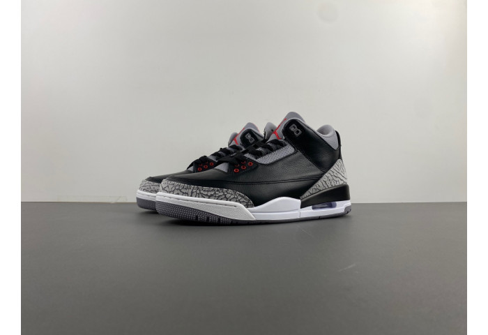 air jordan 3  “black cement”  dn3707-010