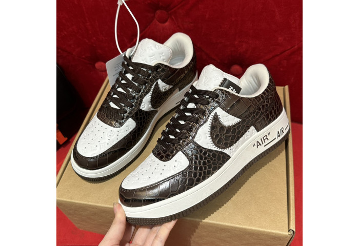 lou vuit sci-fi sneakers& nike air force 1  lvs&naf-001