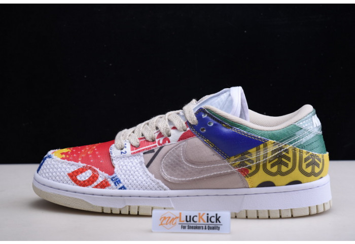 nike dunk low sp city market da6125-900