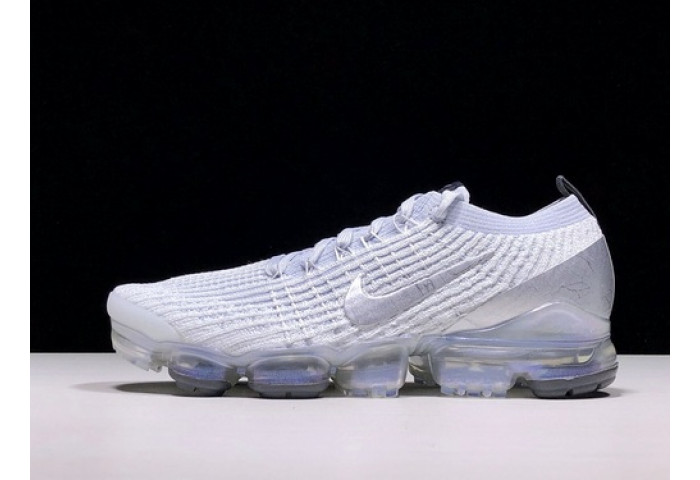 nike air vapormax flyknit 3 white reflect silver aj6900-101