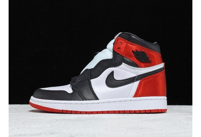jordan 1 retro high satin black toe (w) cd0461-016