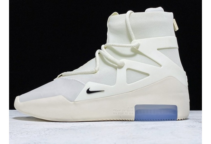 nike air fear of god 1 sail black ar4237-100