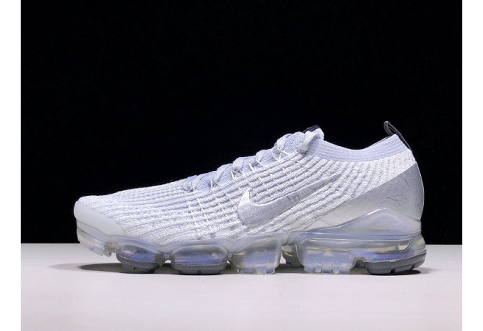 nike air vapormax flyknit 3 white reflect silver aj6900 101