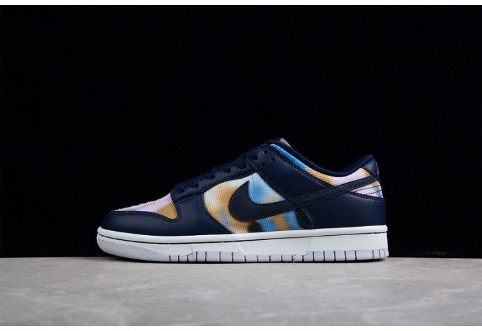 nike dunk low graffiti navy   dm0108-400