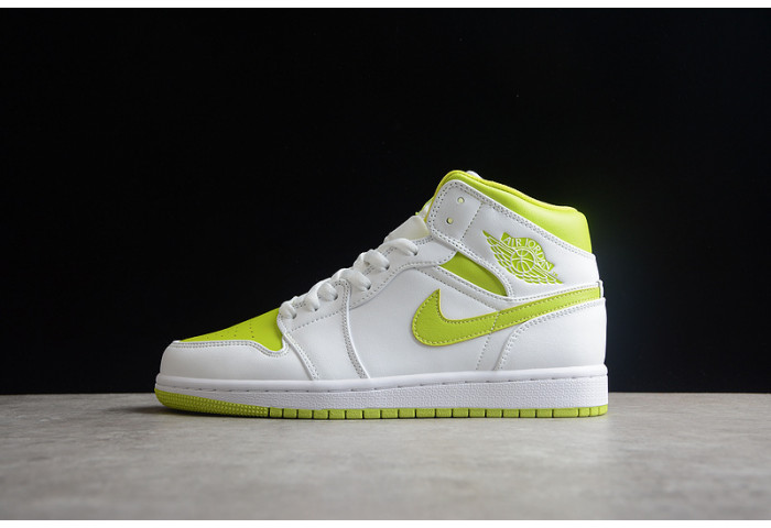 jordan 1 mid white lime (w) - bq6472-131