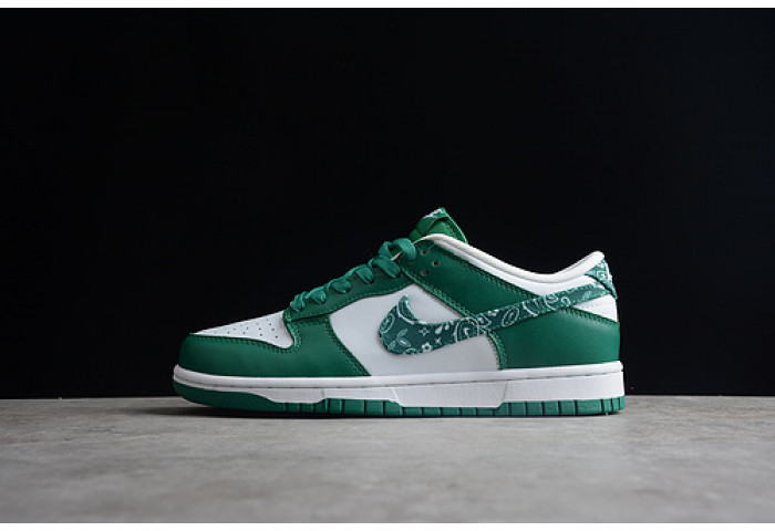 nike dunk low wmns green paisley  dh4401-102