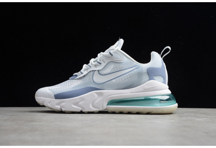 nike air max 270 react white pure platinum   ct1265-100