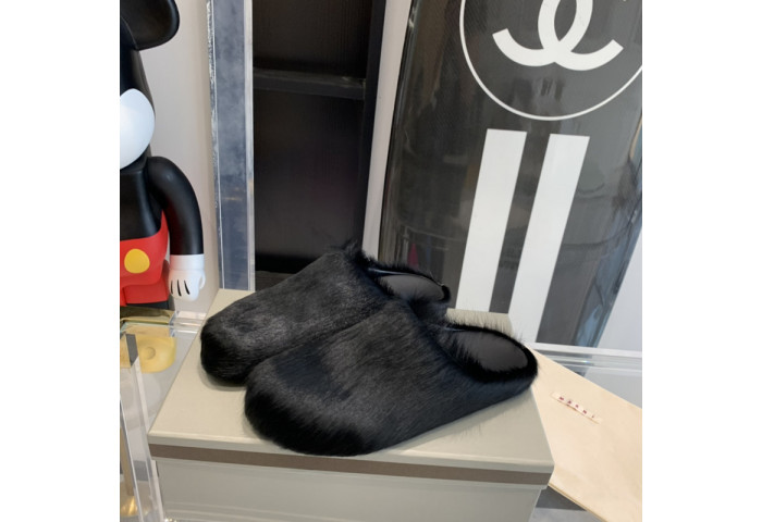 ma slide white fussbett sabot loafers  mar-005