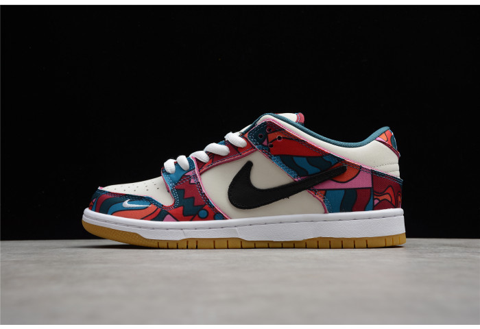 nike sb dunk low pro parra abstract art  dh7695-600