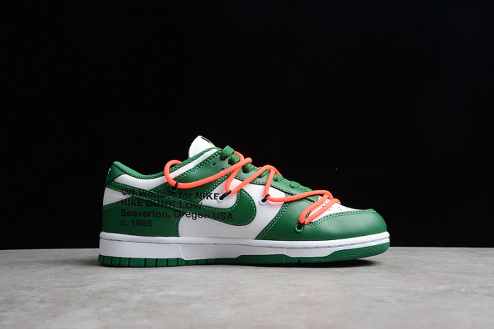 nike dunk low ow pine green ct0856-100