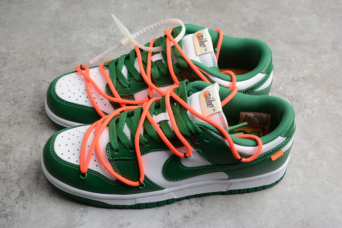 nike dunk low ow pine green ct0856-100