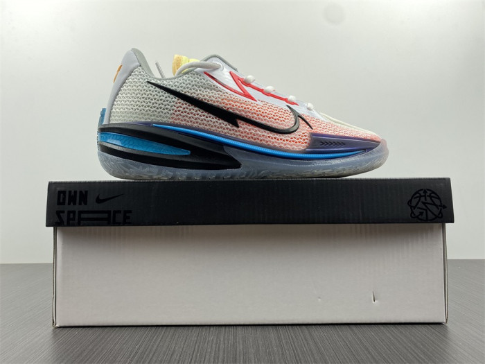 nike air zoom g.t. cut white black  blue cz0176-101