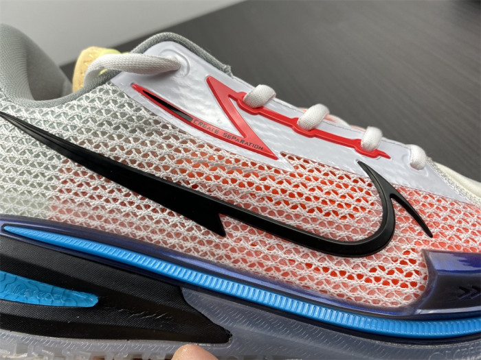 nike air zoom g.t. cut white black  blue cz0176-101