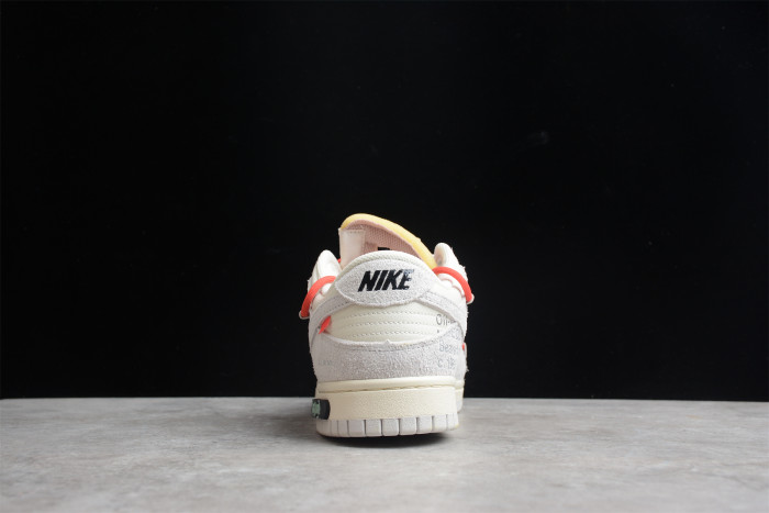 nike dunk low ow lot 33 dj0950-118