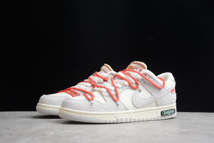 nike dunk low ow lot 33 dj0950-118
