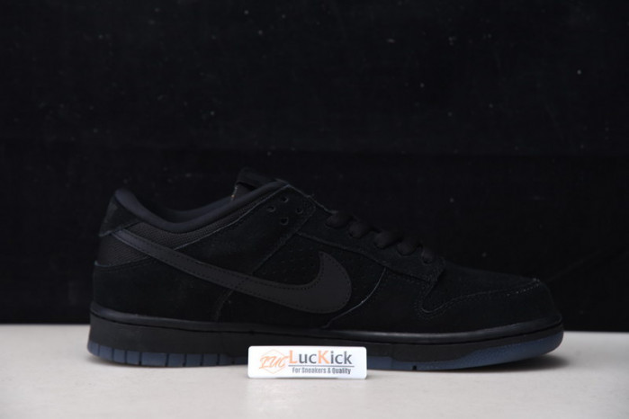 nike sb dunk low sp undefeated 5 on it black do9329-001