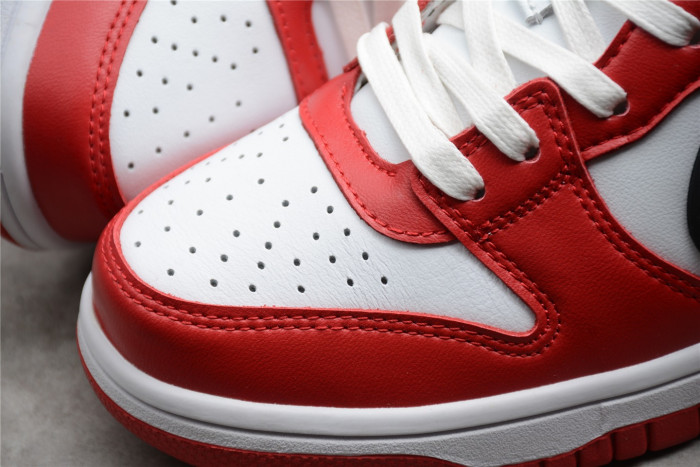 nike dunk high varsity red black white cu7544-102