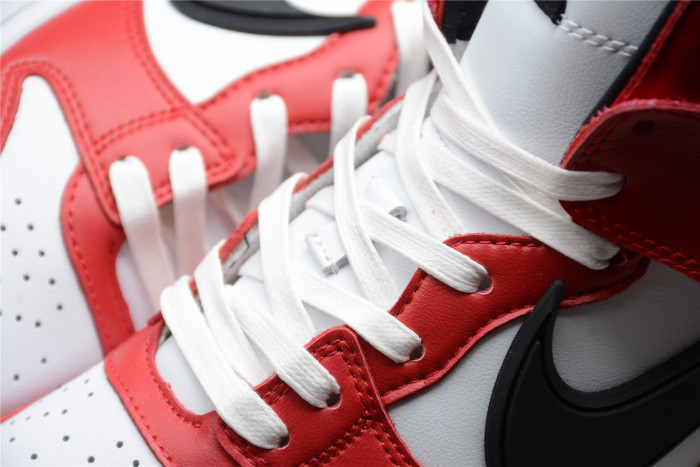 nike dunk high varsity red black white cu7544-102