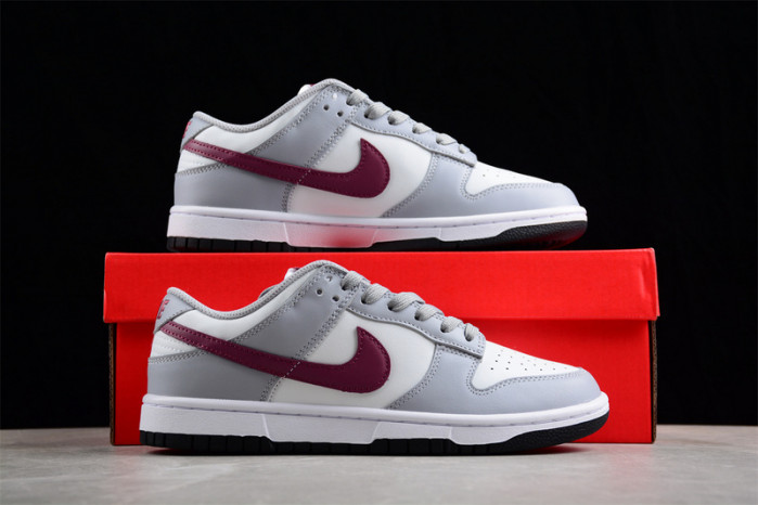 nike dunk low "grey white"  dd1503-122