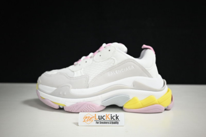 balenga triple s black clear sole 524039-w2fw4  7541