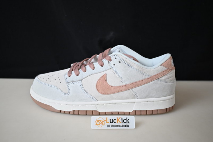 nike dunk low fossil rose  dh7577-001