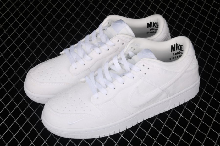 nike sb dunk low white down dh2686-100