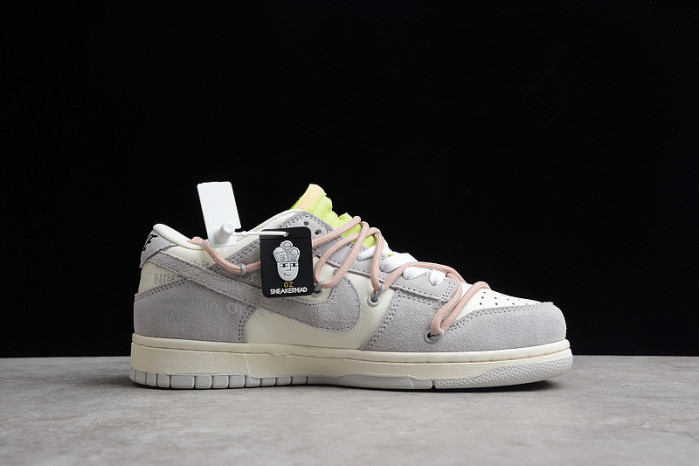 nike dunk low off-white lot 12 - em1602-113