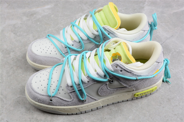 nike dunk low ow lot 14 - dj0950-106