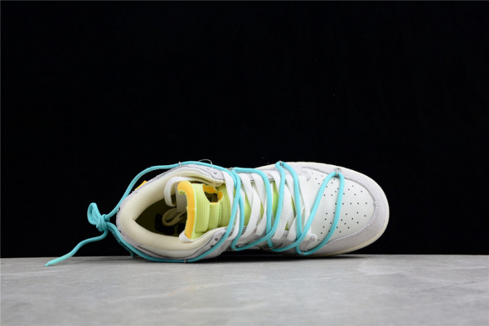 nike dunk low ow lot 14 - dj0950-106