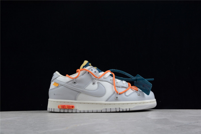 nike dunk low ow lot 44 - dm1602-104