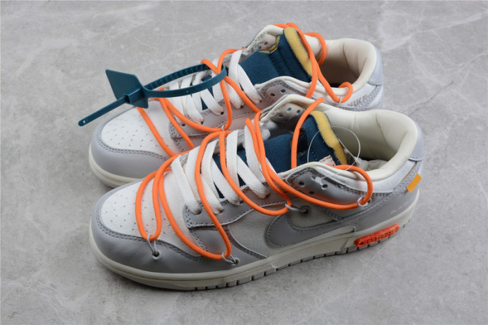 nike dunk low ow lot 44 - dm1602-104