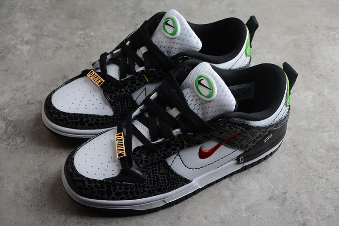 nike dunk low disrupt 2 just do it snakeskin (w)  dv1490-161