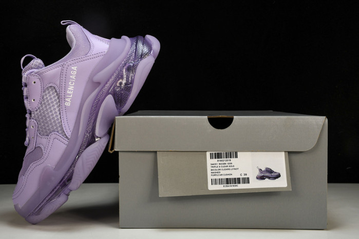 balenga triple s black clear sole    btsbcs-039