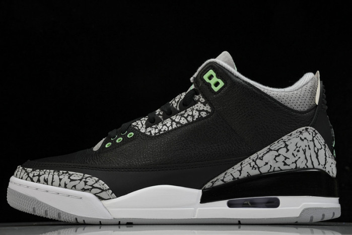 air jordan 3 retro  "green glow"  ct8532-031
