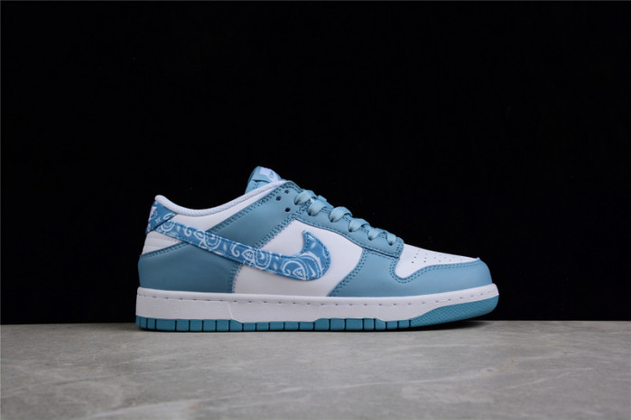 nk dunk low "green/blue paisley"   dh4401-101