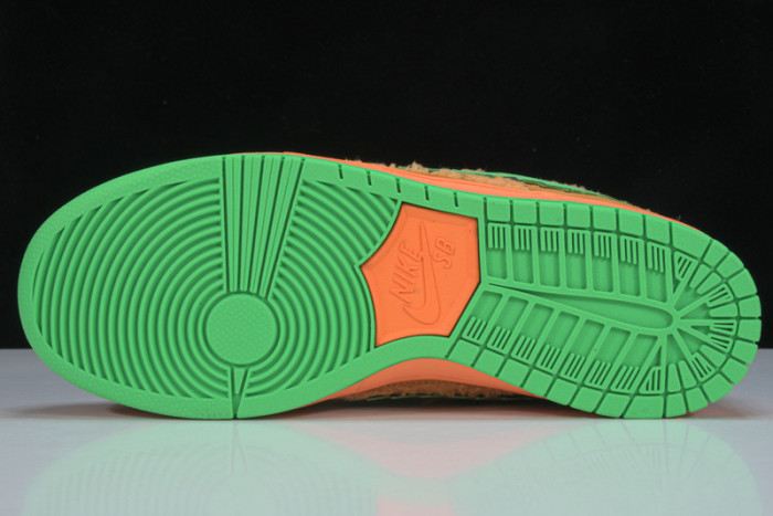 nike sb dunk low grateful dead bears orange cj5378-800
