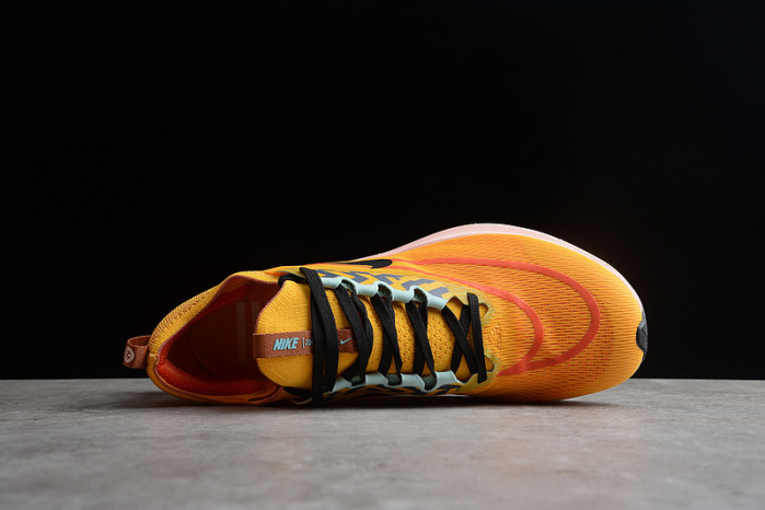 nike zoom fly 4 university gold magma orange   do2421-739