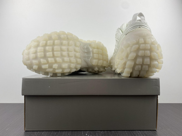 Ba*len*cia*ga track trainer  (all white night light ) btt-037