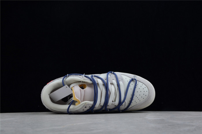 nike dunk low off-white lot 18 - dj0950-112