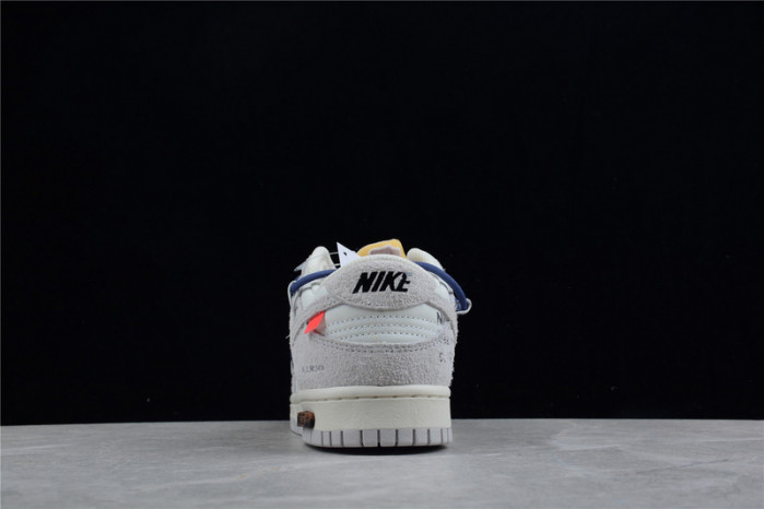 nike dunk low off-white lot 18 - dj0950-112