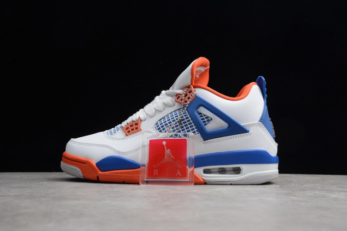 air jordan 4 white/bright crimson-royal blue 308497-171