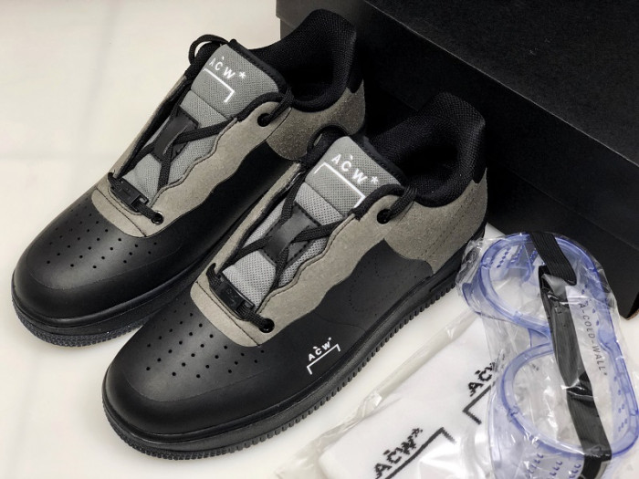nike air force 1 low a cold wall black bq6924-001